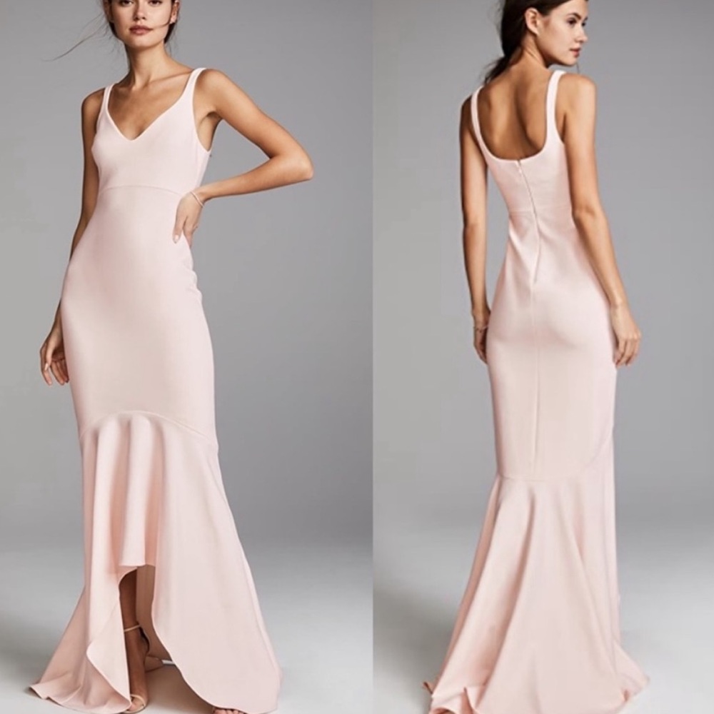 Cinq A Sept Sade Pink Gown NWT